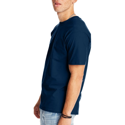 Hanes Men's Beefy-T T-Shirt, Heavyweight Cotton Tee, 1 Or 2 Pack, Big & Tall Sizes Available