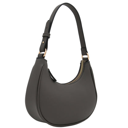 FashionPuzzle Small Crescent Shoulder Bag Underarm Purse
