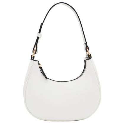 FashionPuzzle Small Crescent Shoulder Bag Underarm Purse