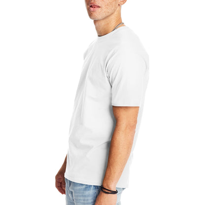 Hanes Men's Beefy-T T-Shirt, Heavyweight Cotton Tee, 1 Or 2 Pack, Big & Tall Sizes Available