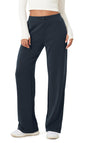 ODODOS Women's Modal Soft Wide Leg Pants with Pockets Adjustable Shockcord High Waist Casual Lounge Pants-27/29/31" Inseam