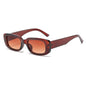 BUTABY Rectangle Sunglasses for Women Retro Driving Glasses 90’s Vintage Fashion Narrow Square Frame UV400 Protection