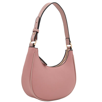 FashionPuzzle Small Crescent Shoulder Bag Underarm Purse