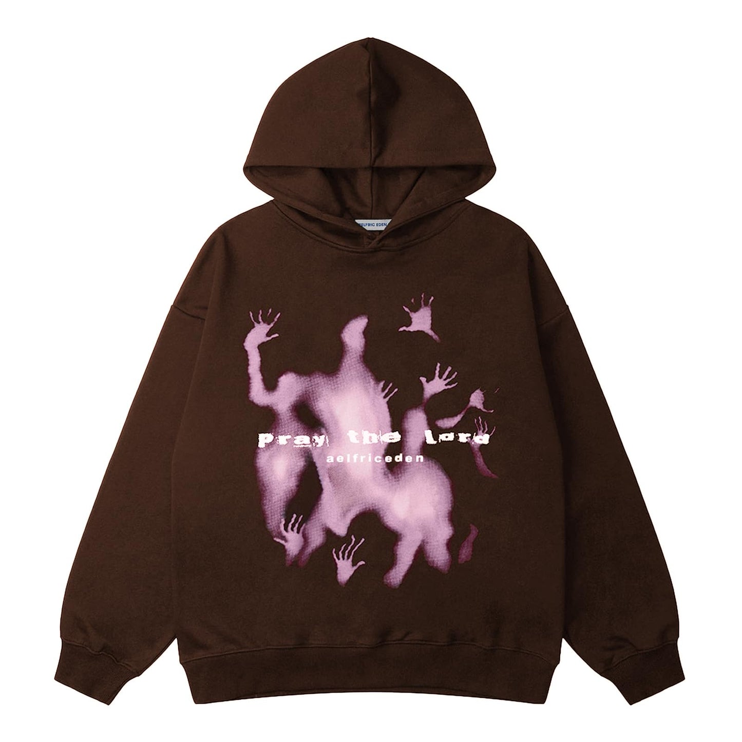 Aelfric Eden Graphic Hoodies Vintage Printed Hoodie Sweatshirt Casual Oversized Long Sleeve Streetwear Hooded Pullover