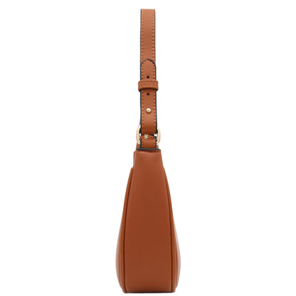 FashionPuzzle Small Crescent Shoulder Bag Underarm Purse