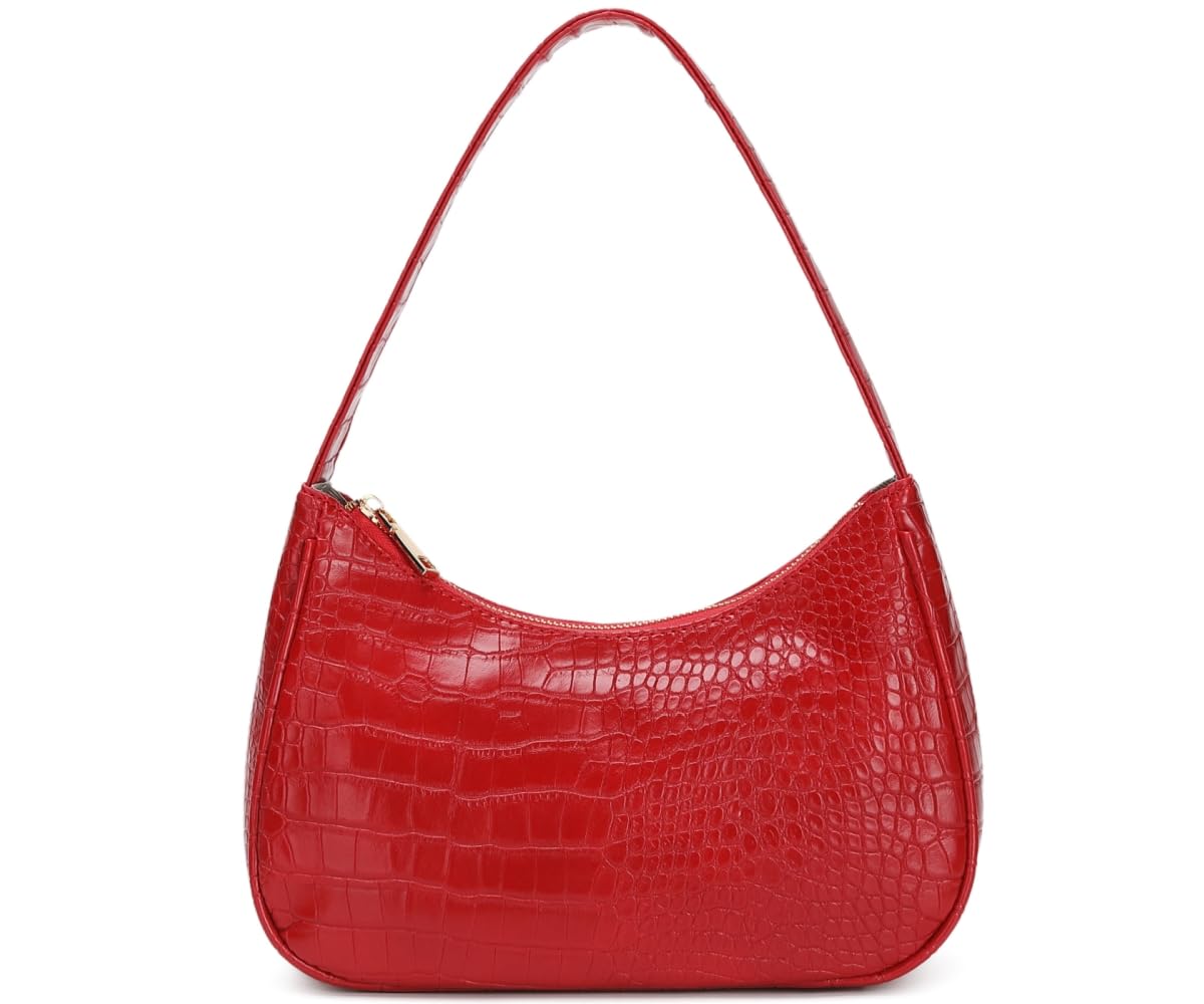 CYHTWSDJ Shoulder Bags for Women, Cute Hobo Tote Handbag Mini Clutch Purse with Zipper Closure