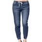 Jeans for Women High Waisted Straight Ankle Stretch Low Rise Barrel Jean Loose Boyfriend Denim Pant