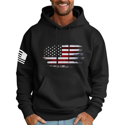 Men'S Trendy Hoodies Oversized Fleece Sweatshirts Fall Long Sleeve Hoodie Big and Tall Graphic Hoodie With Pockets