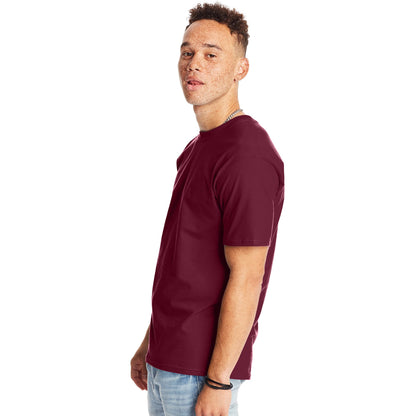 Hanes Men's Beefy-T T-Shirt, Heavyweight Cotton Tee, 1 Or 2 Pack, Big & Tall Sizes Available