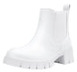 Vepose Women's 936 Chelsea Ankle Boots Platform Lug Sole Elastic Slip on Booties
