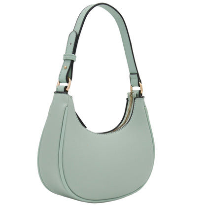 FashionPuzzle Small Crescent Shoulder Bag Underarm Purse