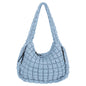 Juoxeepy Quilted Tote Bag Large Quilted Carryall Puffer Shoulder Bag Lightweight Quilted Padding Hobo Bag Quilted Bag
