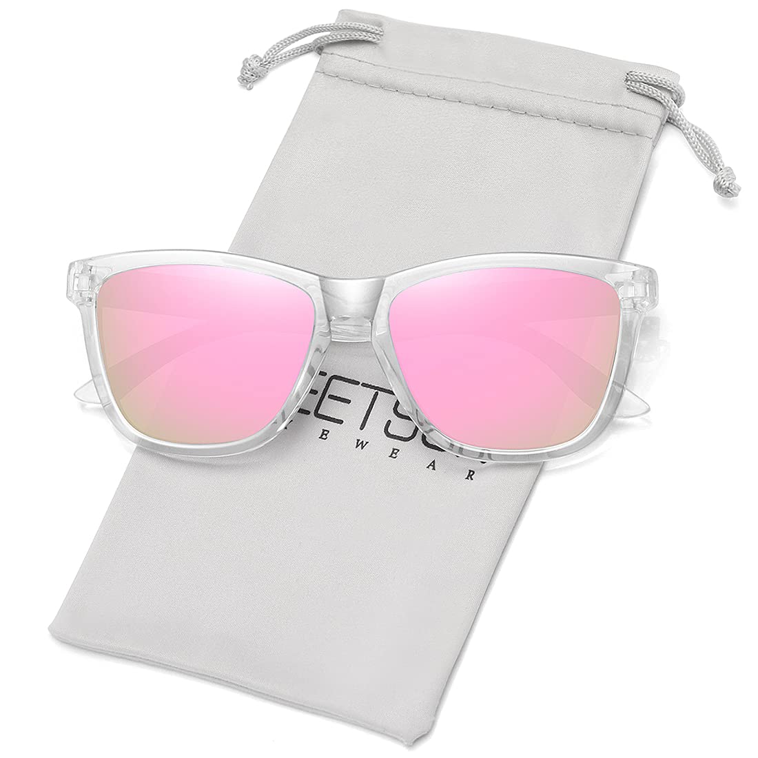 MEETSUN Polarized Sunglasses for Women Men Trendy Classic Retro Designer Style