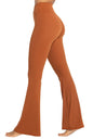 Sunzel Womens Flare Leggings with Tummy Control Crossover Waist and Wide Leg