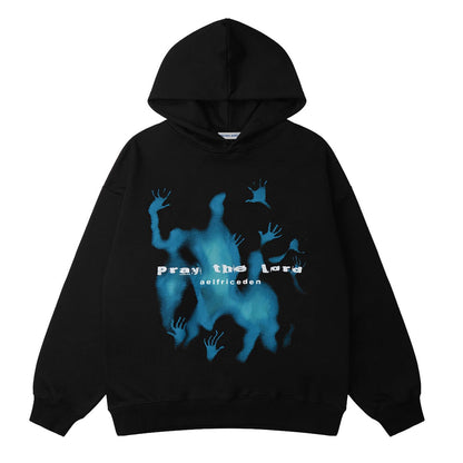 Aelfric Eden Graphic Hoodies Vintage Printed Hoodie Sweatshirt Casual Oversized Long Sleeve Streetwear Hooded Pullover