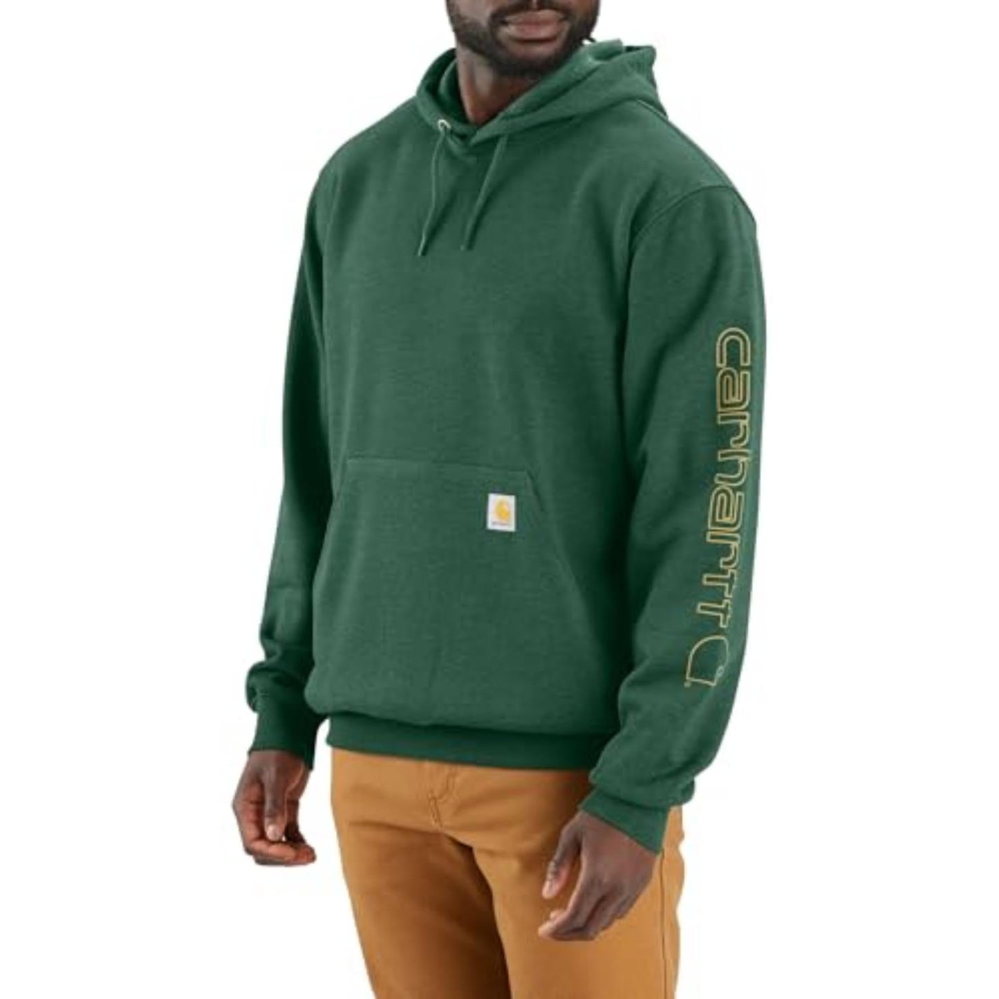 Carhartt Men's Loose Fit Midweight Logo Sleeve Graphic Sweatshirt