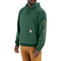 Carhartt Men's Loose Fit Midweight Logo Sleeve Graphic Sweatshirt