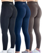 AUROLA Workout Leggings for Women Seamless Scrunch Tights Tummy Control Gym Fitness Girl Sport Active Yoga Pants
