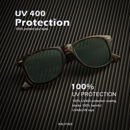 KALIYADI Polarized Sunglasses for Men and Women Matte Finish Sun glasses Color Mirror Lens UV Blocking (3 Pack)