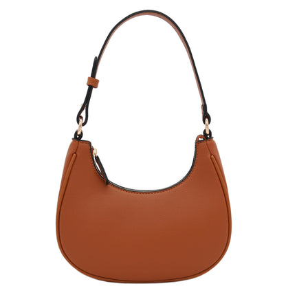 FashionPuzzle Small Crescent Shoulder Bag Underarm Purse