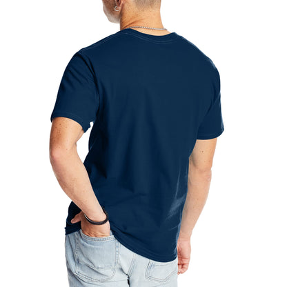 Hanes Men's Beefy-T T-Shirt, Heavyweight Cotton Tee, 1 Or 2 Pack, Big & Tall Sizes Available