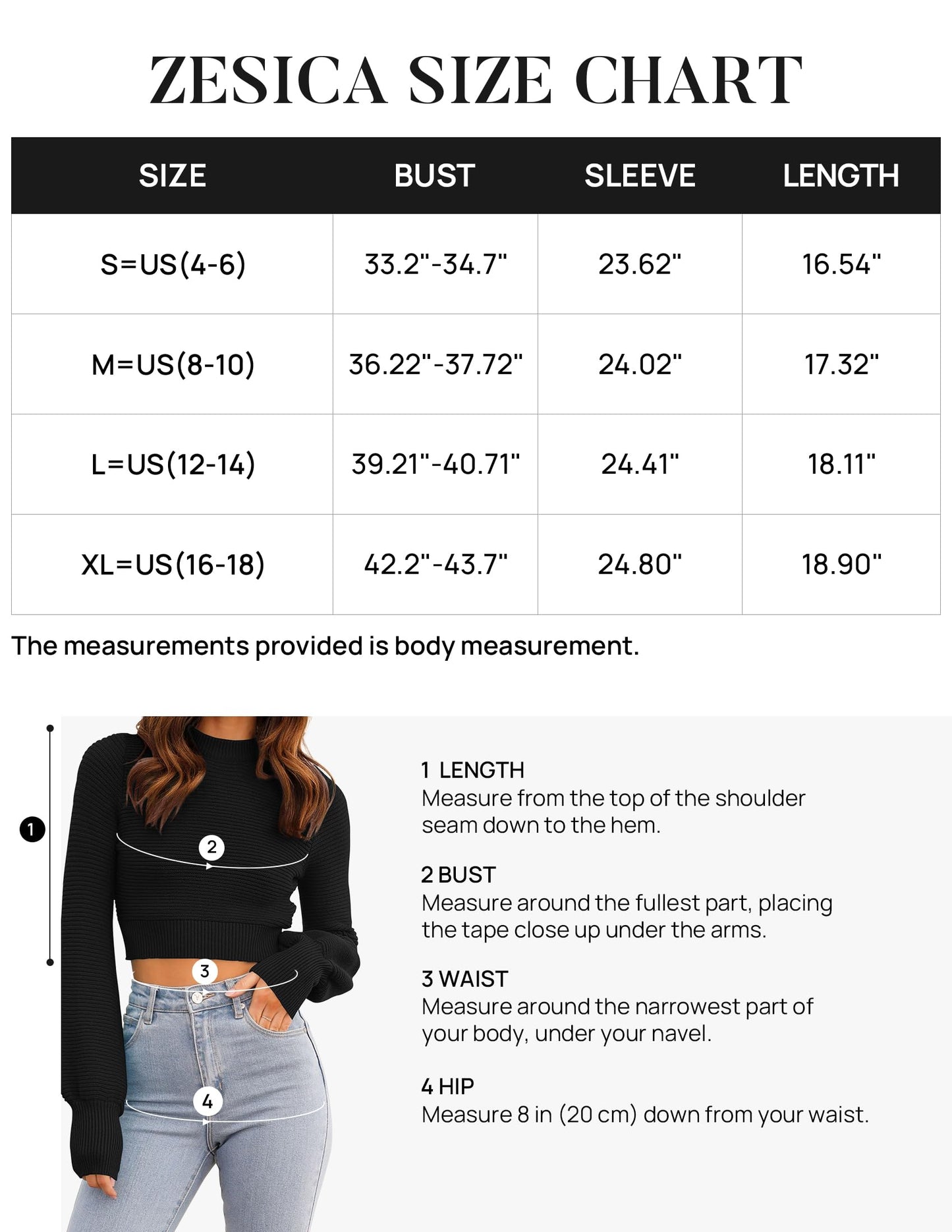 ZESICA Women's Fall Mock Neck Cropped Sweater Long Sleeve Soft Ribbed Knit Pullover Jumper Tops