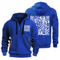 Men'S Trendy Hoodies Oversized Fleece Sweatshirts Fall Long Sleeve Hoodie Big and Tall Graphic Hoodie With Pockets