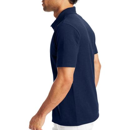 Hanes Men’s X-Temp Short Sleeve Polo Shirt, Midweight Men's Shirt