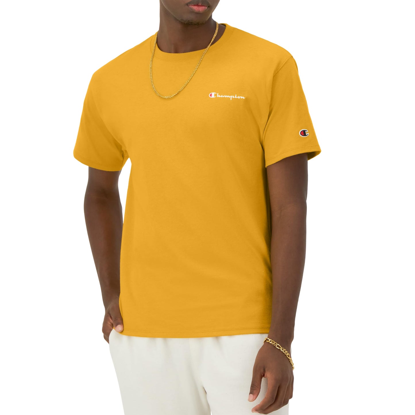 Champion Men's T-Shirt, Classic Graphic T-Shirt, Soft and Comfortable T-Shirts for Men, Script Logo (Reg. or Big & Tall)