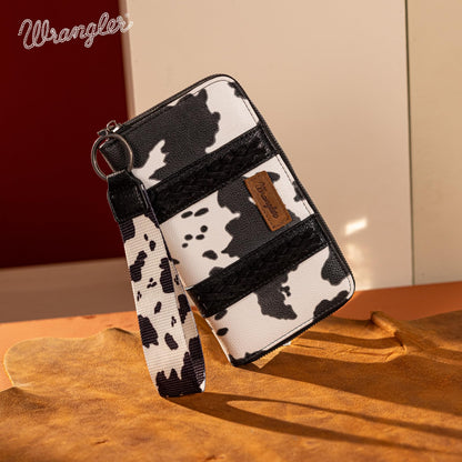 Montana West × Wrangler Wristlet Western Wallet Boho Aztec Credit Card Holder Gifts for Women Ladies Female