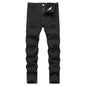 JUNBAOSS Men's Slim Fit Stretch Jeans Ripped Skinny Jeans for Men, Distressed Straight Leg Fashion Comfort Flex Waist Pants