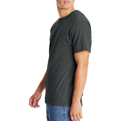 Hanes Men's Beefy-T T-Shirt, Heavyweight Cotton Tee, 1 Or 2 Pack, Big & Tall Sizes Available