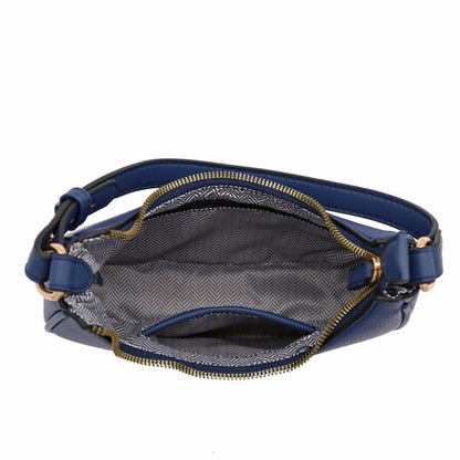 FashionPuzzle Small Crescent Shoulder Bag Underarm Purse