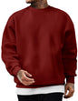 JMIERR Men's Casual Long Sleeves Crewneck Sweatshirts Cotton Pullover Sweatshirt for Men