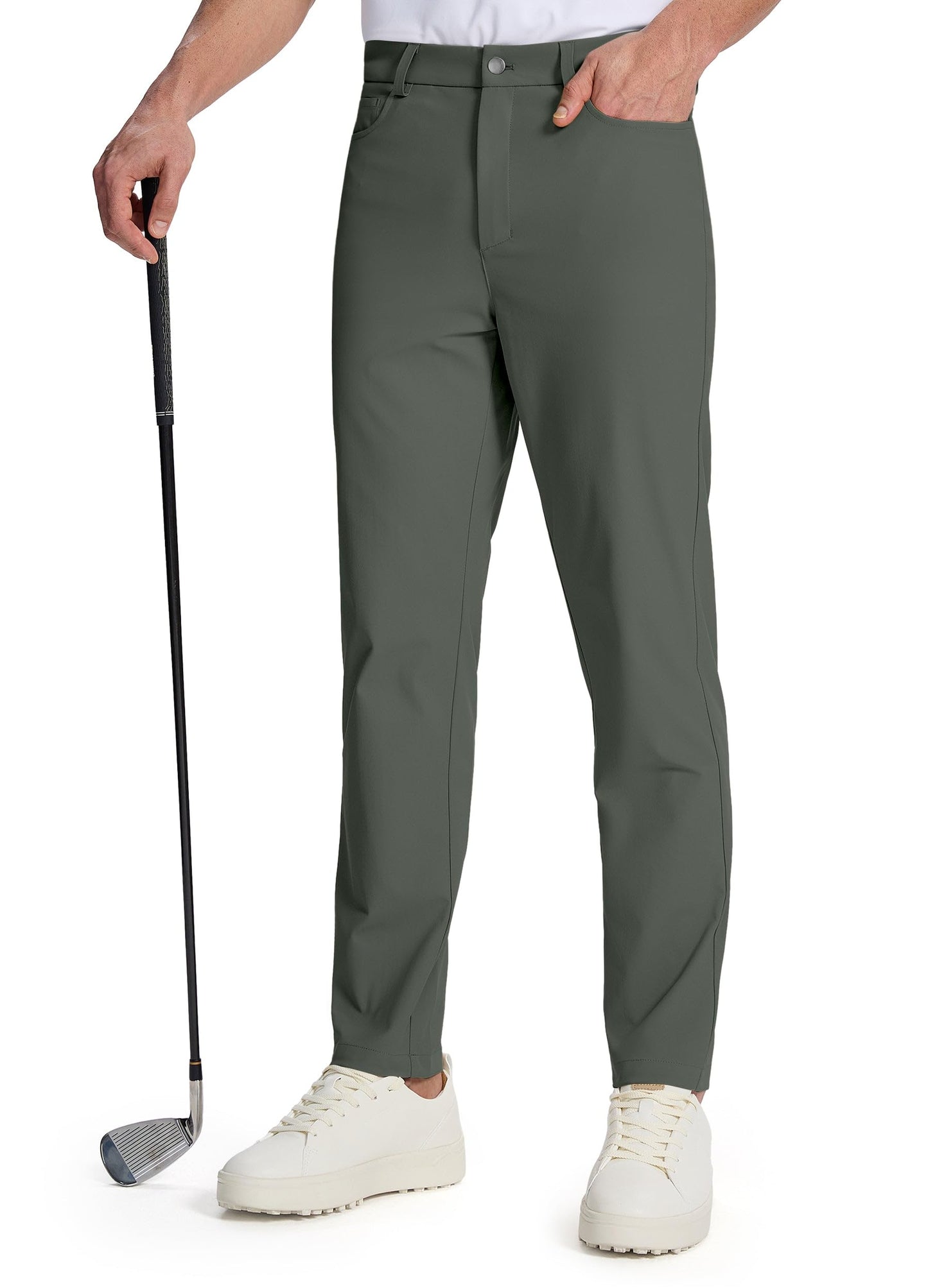 Willit Mens Dress Pants Golf Stretch Pants Slim Fit Quick Dry Work Slacks Casual Pants with 5 Pockets 28"/30"/32"
