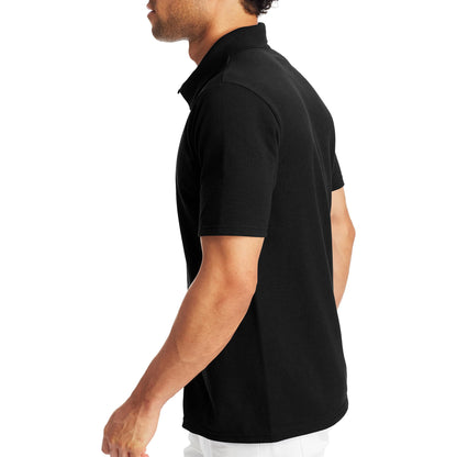 Hanes Men’s X-Temp Short Sleeve Polo Shirt, Midweight Men's Shirt