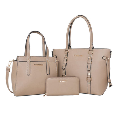 Montana West 3PCS Purses and Handbags for Women Tote Purse and Wallet Set Shoulder Satchel Bag for Women
