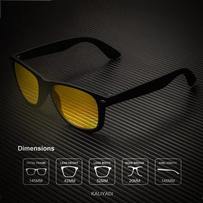 KALIYADI Polarized Sunglasses for Men and Women Matte Finish Sun glasses Color Mirror Lens UV Blocking (3 Pack)