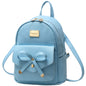 I IHAYNER Girls Bowknot Cute Leather Backpack Mini Backpack Purse for Women