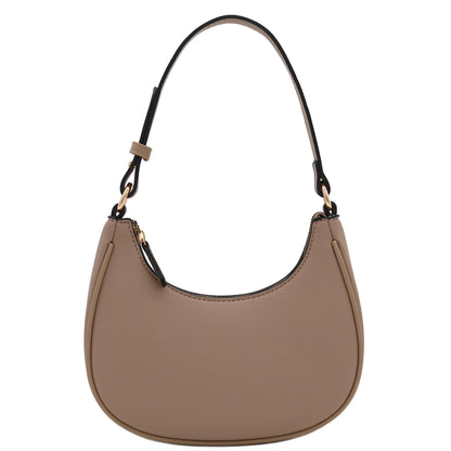FashionPuzzle Small Crescent Shoulder Bag Underarm Purse