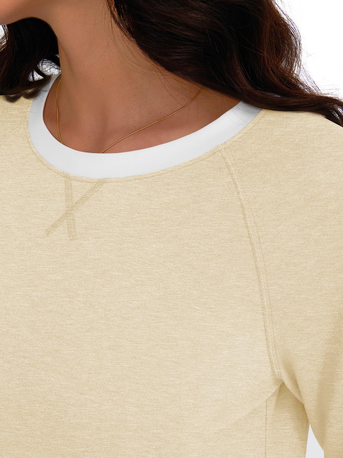 AUTOMET Womens Long Sleeve Shirts Color Block Casual Crewneck Tops Tshirt Basic Tees Fall Fashion Clothes Trendy Outfits