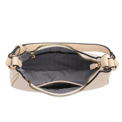 FashionPuzzle Small Crescent Shoulder Bag Underarm Purse