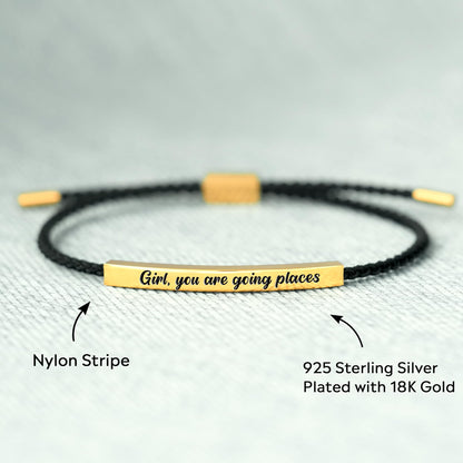 STORYJEWELLERY Wave Bracelets, Birthday Gifts for Women, Gifts for Mom, Sister Birthday Gifts, Daughter Gifts from Mom, Mom Birthday Gifts, Daughter Bracelets, Mothers Day Gifts, Christmas Gifts