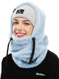 Shy Velvet Balaclava Wind-Resistant Winter Face Mask,Fleece Ski Mask for Men and Women,Warm Face Cover Hat Cap Scarf