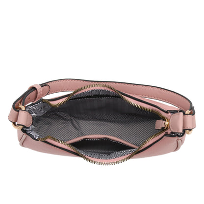 FashionPuzzle Small Crescent Shoulder Bag Underarm Purse