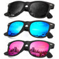 KALIYADI Polarized Sunglasses for Men and Women Matte Finish Sun glasses Color Mirror Lens UV Blocking (3 Pack)
