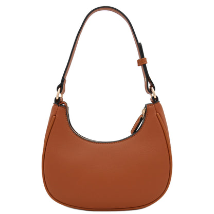 FashionPuzzle Small Crescent Shoulder Bag Underarm Purse