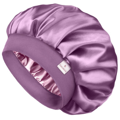 YANIBEST Bonnet for Men Hair Bonnet for Sleeping Double Layer Satin Bonnets for Black Women Curly Hair Braids