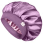 YANIBEST Bonnet for Men Hair Bonnet for Sleeping Double Layer Satin Bonnets for Black Women Curly Hair Braids