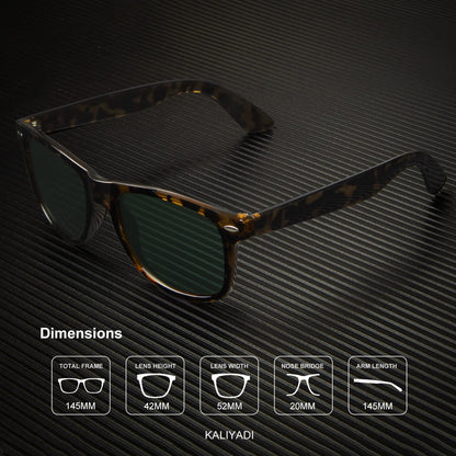 KALIYADI Polarized Sunglasses for Men and Women Matte Finish Sun glasses Color Mirror Lens UV Blocking (3 Pack)